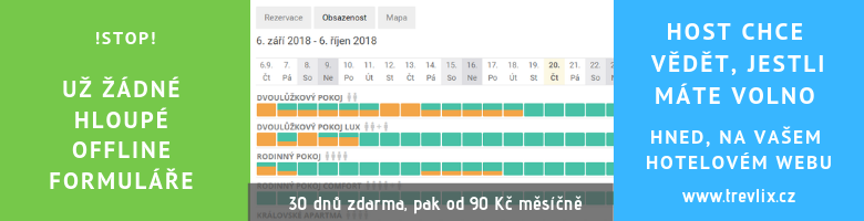 trevlix.cz - online rezervace ubytování, hotelový systém